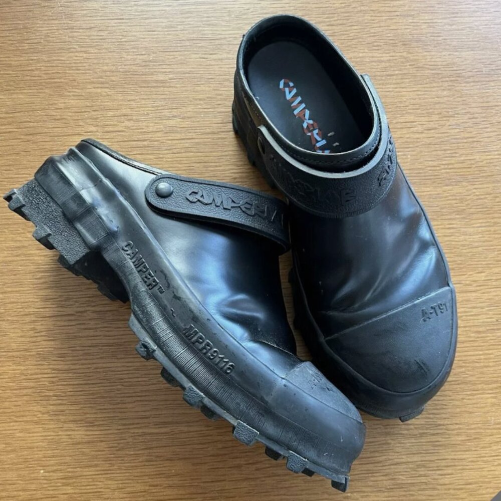 Women’s size 39 CAMPER LAB Traktori Clog in black (fits like 9)
